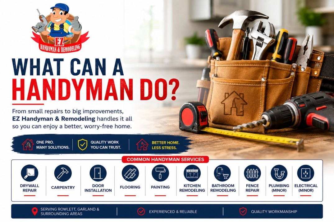 What Handyman Services Can You Hire for Your Home